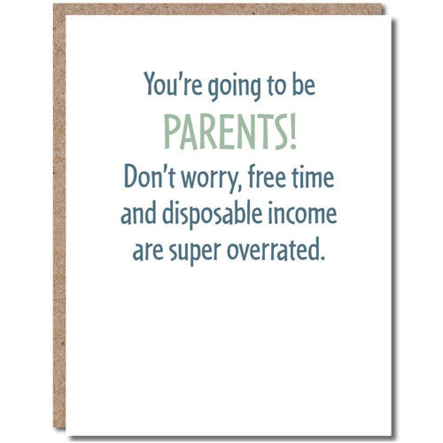 You're Going to be Parents! - Greeting Card