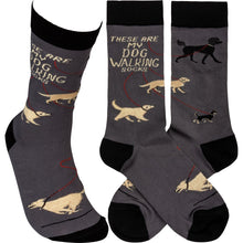 Load image into Gallery viewer, Socks - These Are My Dog Walking Socks
