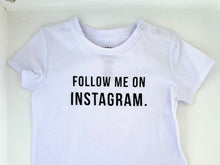 Load image into Gallery viewer, Follow Me On Instagram Onesie
