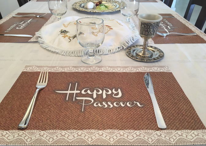Happy Passover Placemat