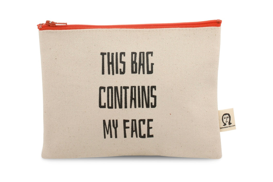 This Bag Contains My Face make-up bag