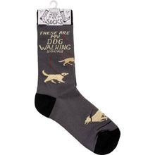 Load image into Gallery viewer, Socks - These Are My Dog Walking Socks
