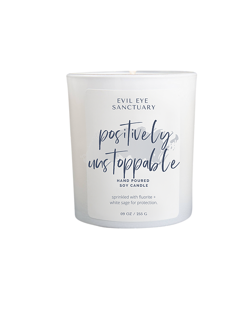 Positively Unstoppable Candle