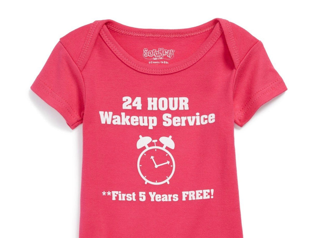 24 hour wake up service available