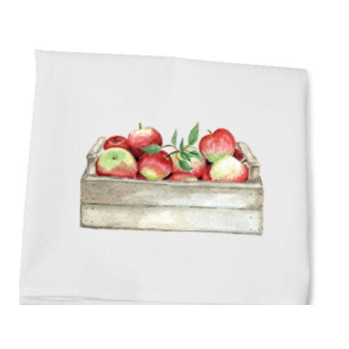 APPLES IN CRATE Kitchen Towel