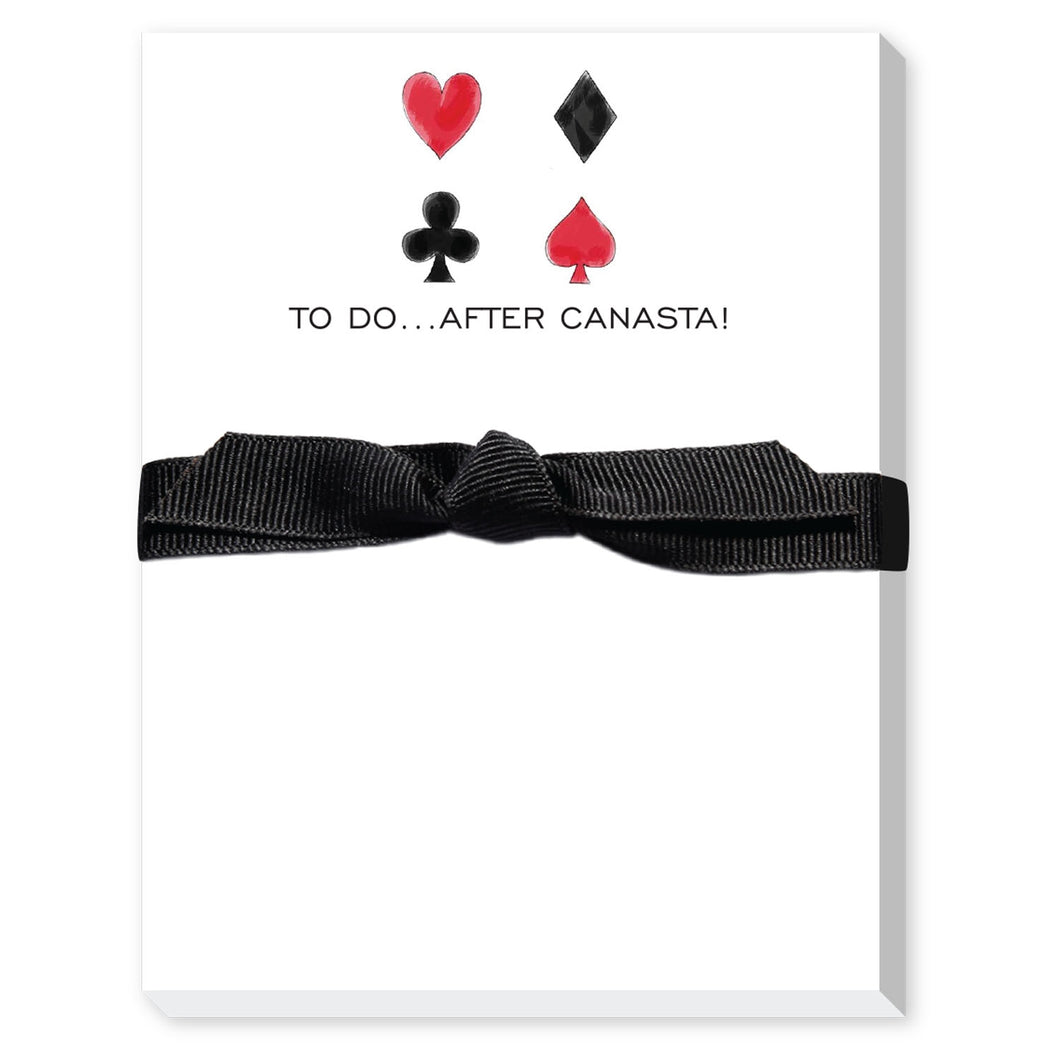 To Do...After Canasta! Mini Notepad