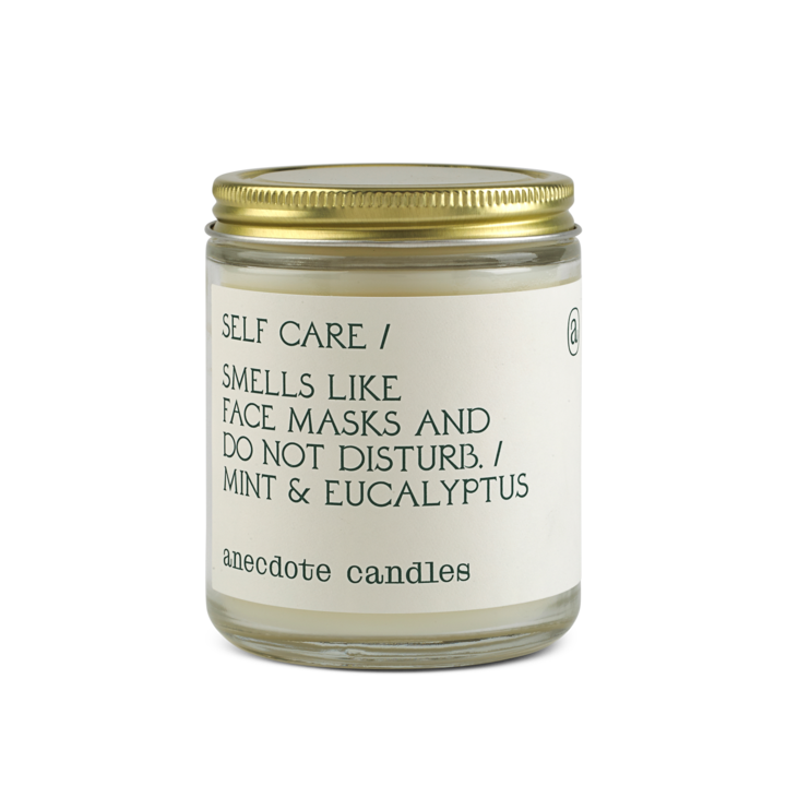 Self Care Candle - Smells like face masks and do not disturb