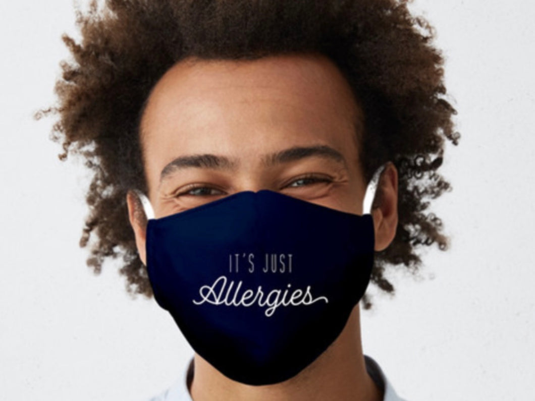 It’s Just Allergies mask