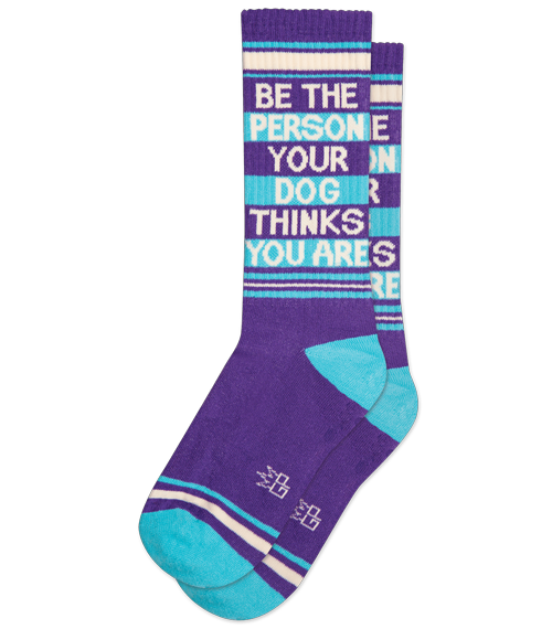 BE THE PERSON YOUR DOG THINKS YOU ARE Socks