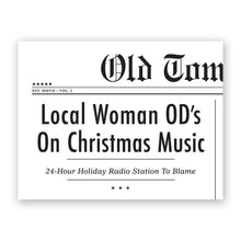 Load image into Gallery viewer, OD&#39;s On Christmas Music Card
