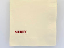 Load image into Gallery viewer, Merry cocktail napkins
