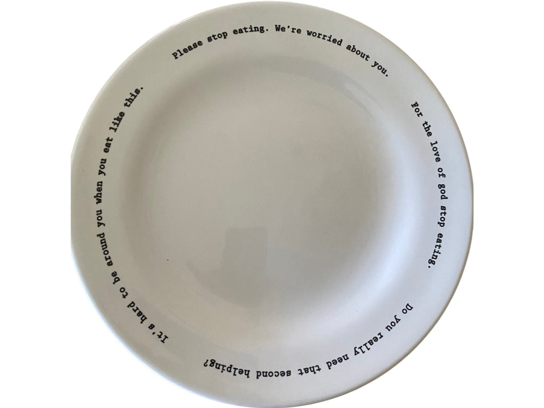 Intervention-ware Plate