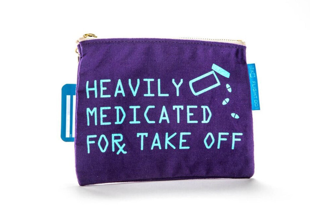Heavily Medicated Travel Pouch