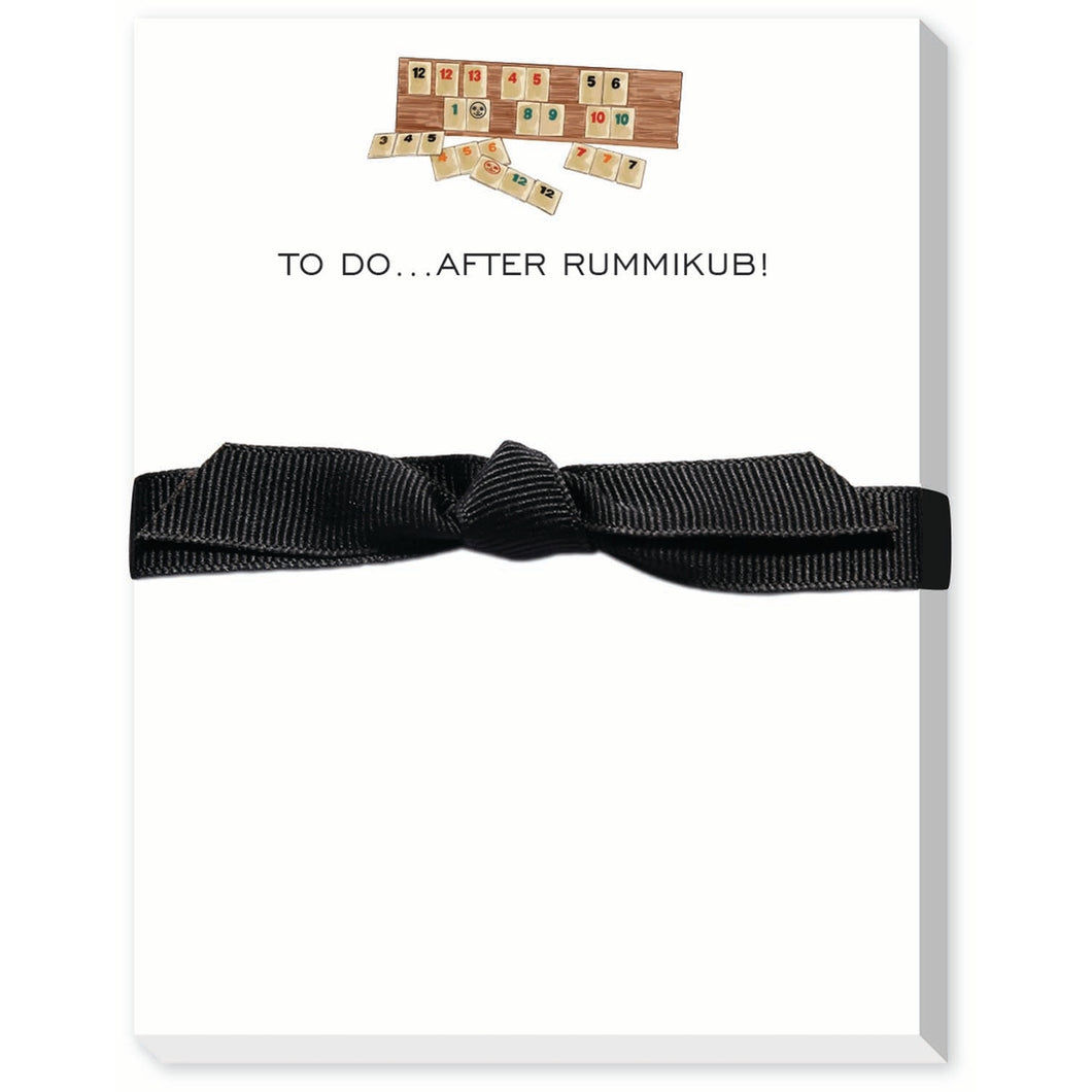 To Do...After Rummikub! Mini Notepad