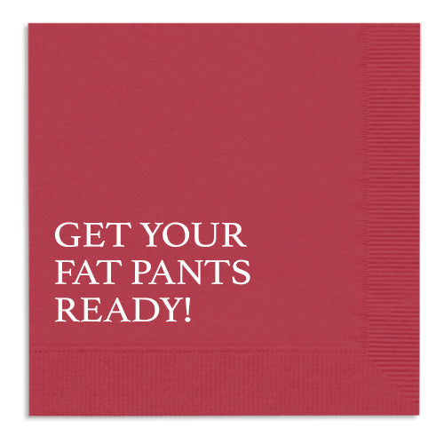 Get your fat pants ready! Napkins