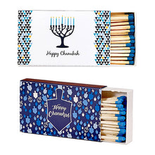 Load image into Gallery viewer, Chanukah Matches in Rectangular Gift Box
