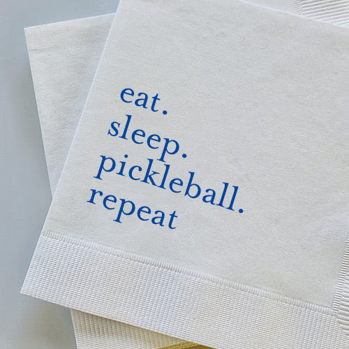 Eat Sleep Pickleball Repeat 40 oz. Tumbler with Straw Funatic Brand